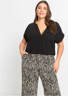 Blustunika av ren viskos, bonprix