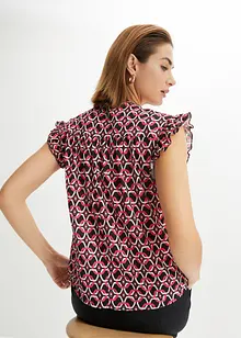 Mönstrad blustopp, bonprix