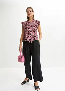 Mönstrad blustopp, bonprix