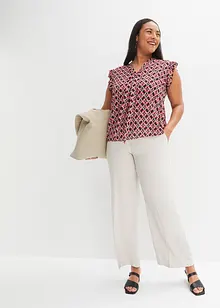 Mönstrad blustopp, bonprix