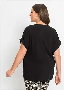 Blustunika av ren viskos, bonprix