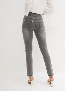 Straight Jeans Mid Waist, Super Stretch med bekväm midja, bonprix