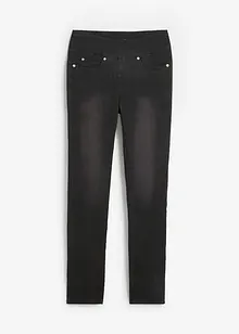 Straight Jeans Mid Waist, Super Stretch med bekväm midja, bonprix