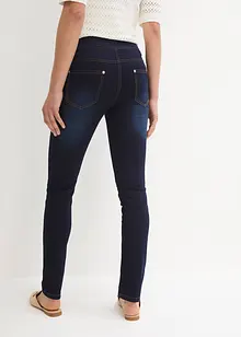 Straight Jeans Mid Waist, Super Stretch med bekväm midja, bonprix