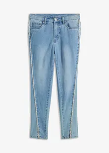 Jeans med strassapplikation, bonprix