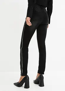 Stretchjeans med applikation, bonprix