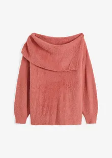 Asymmetrisk off shoulder-tröja, bonprix