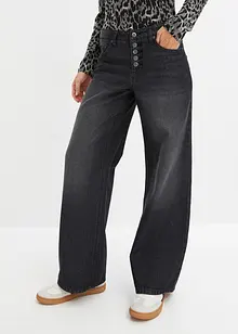 Jeans med vida ben, bonprix