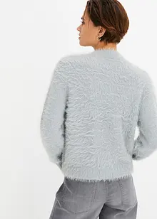 Cardigan i fluffgarn, bonprix