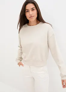 Kort sweatshirt, bonprix