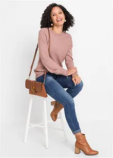 Tröja med ballongärmar, bonprix