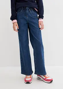 Barnjeans med kedjor, Wide Leg, bonprix