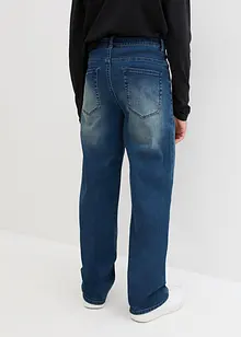 Jeans för ungdomar, wide leg, loose fit, bonprix