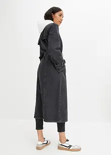 Trenchcoat i denim, bonprix