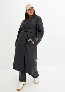 Trenchcoat i denim, bonprix