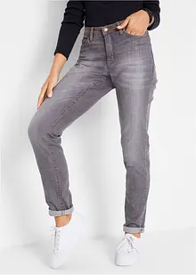 Mom Jeans Mid Waist, Stretch, bonprix