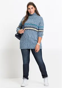 Mom Jeans Mid Waist, Stretch, bonprix