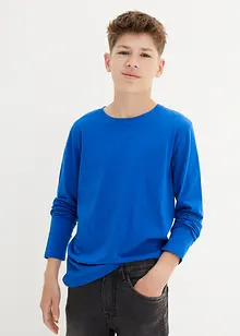 Långärmad tröja med ekologisk bomull (3-pack), bonprix