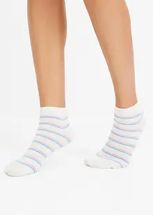 Korta sockor med ekologisk bomull (7-pack), bonprix