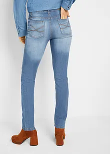 Stretchiga skinny-jeans med medelhög midja, bonprix