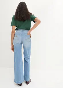 Wide Leg Jeans Mid Waist, bonprix