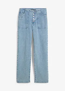 Straight Stretch Jeans Mid Waist, bonprix