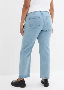 Straight Stretch Jeans Mid Waist, bonprix