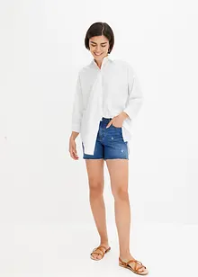 Jeansshorts med broderi, BODYFLIRT