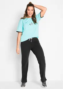 Jerseybyxa i bomull med stretch, bonprix