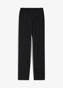 Jerseybyxa med glittereffekt, bonprix