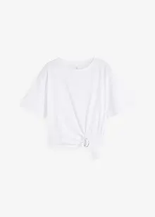 T-shirt med spänne, oversize-modell, bonprix