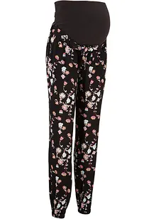 Mammabyxa i luftig viskos, Loose Fit, bonprix