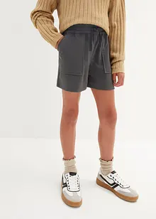 Vävda paperbag-shorts för barn, bonprix