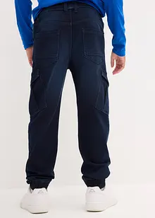 Barnjeans med cargofickor, Regular Fit, bonprix