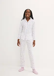 Pyjamas för barn i ekologisk bomull (2-delat set), bonprix