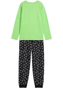 Barnpyjamas (2-pack), ekologisk bomull, bonprix