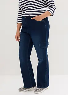 Cargo Jeans High Waist, bonprix