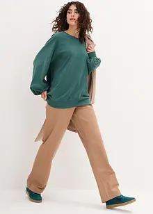 Oversizetopp av ren bomull, bonprix