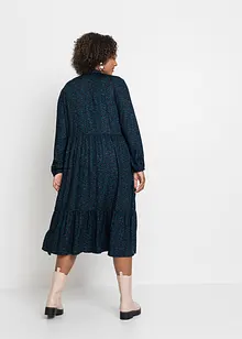 Midiklänning i viskos, bonprix