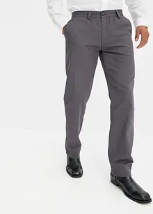 Chinos av bomull i Regular Fit, Straight, bonprix