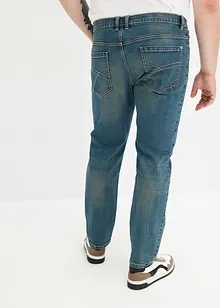 Stretchjeans med återvunnen bomull, regular fit, straight, bonprix