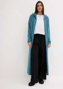 Lång cardigan i fluffgarn, bonprix