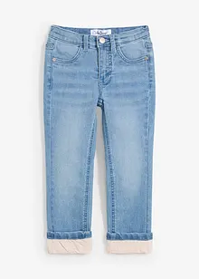 Stretchiga termojeans för barn, Slim Fit, bonprix