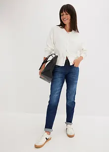 Mom Jeans Mid Waist, bonprix