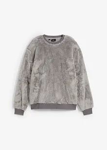 Fluffig sweatshirt för barn, bonprix