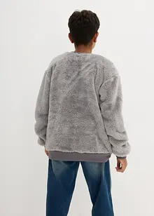 Fluffig sweatshirt för barn, bonprix