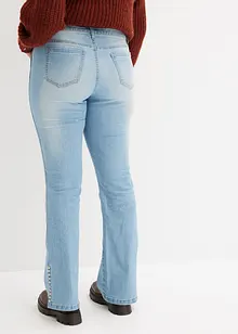 Stretch Flared Jeans Mid Waist, bonprix