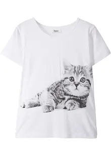 T-shirt i ren ekologisk bomull för barn, bonprix
