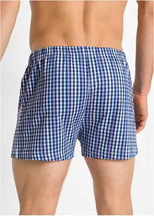 Ledigt skurna jerseyboxershorts i bomull (3-pack), bonprix