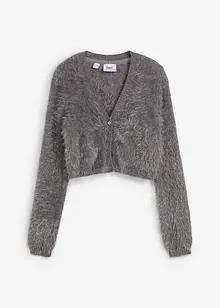 Fluffig stickad bolero för barn, bonprix